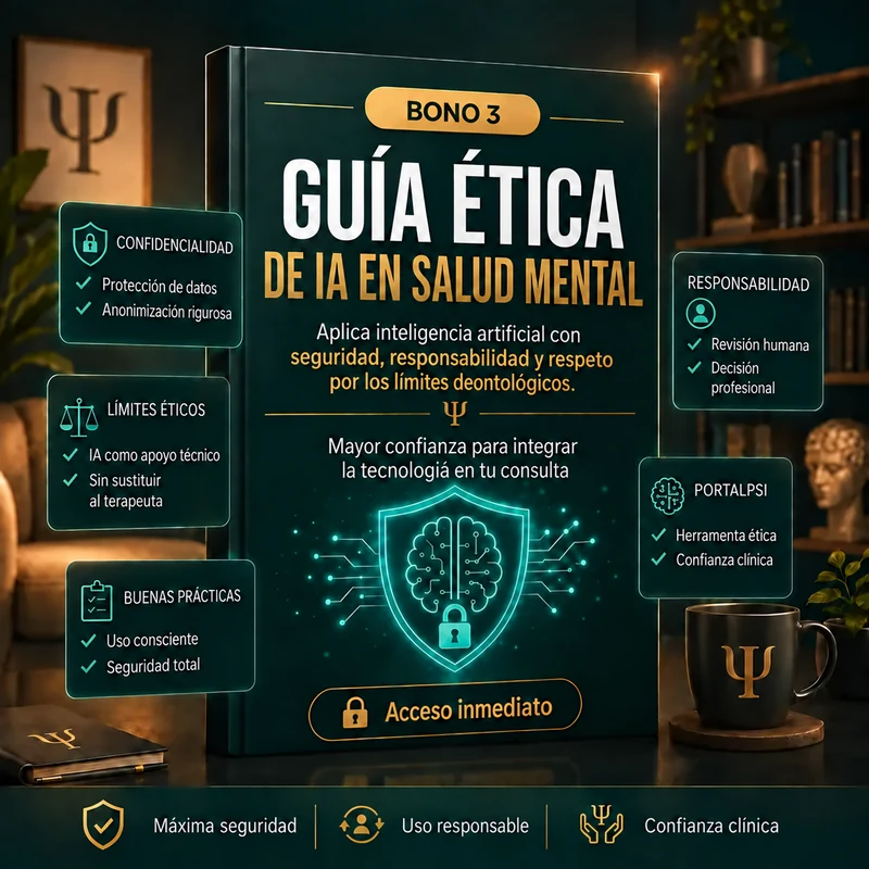 Guía Ética y Deontológica de IA en Salud Mental